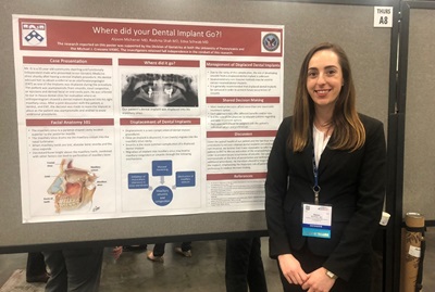 Fellow presenting at conference